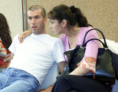 zizou et sa famme